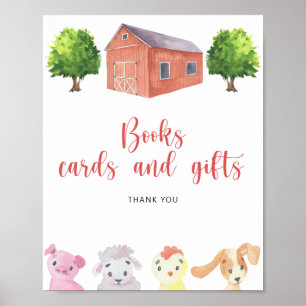 Farm - books cards and gifts poster