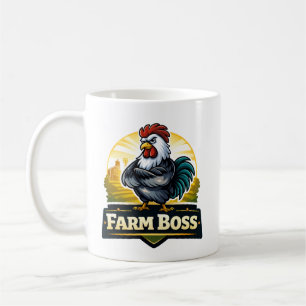 Farm boss roster  coffee mug