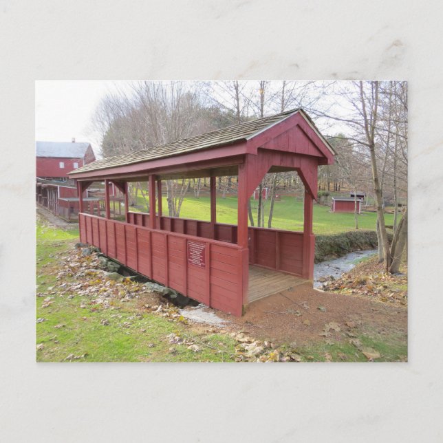 Farm Bridge Postcard (Front)