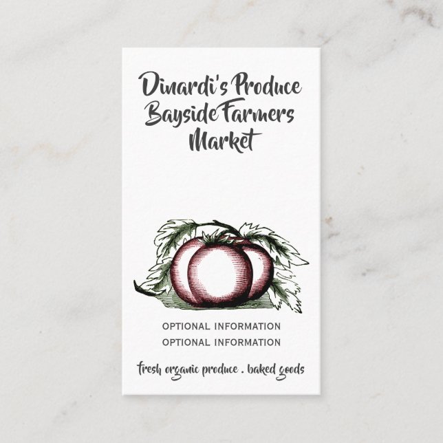 Farm Business Card (Front)