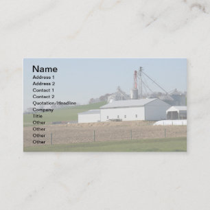 farm business card