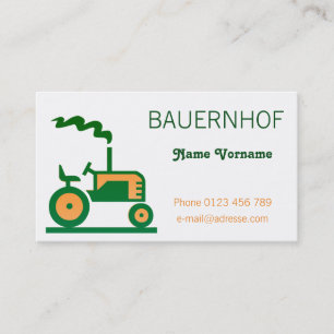 farm business card