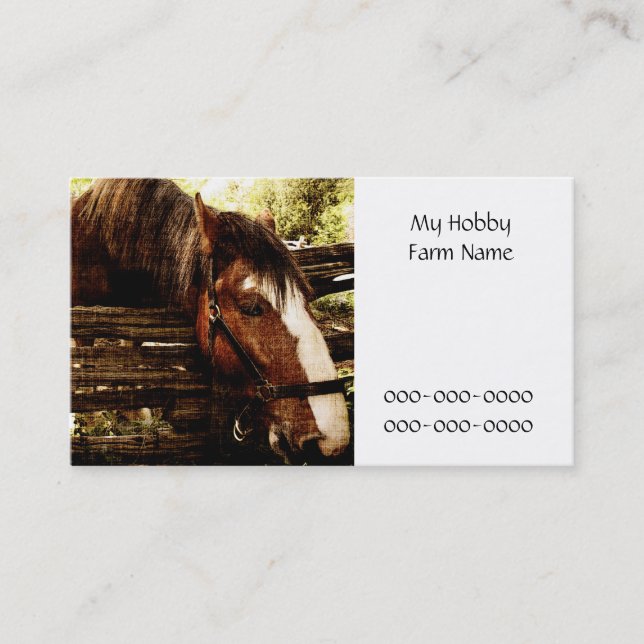 Farm business card template (Front)