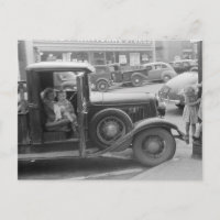 Farm Children Visiting Town, 1941
