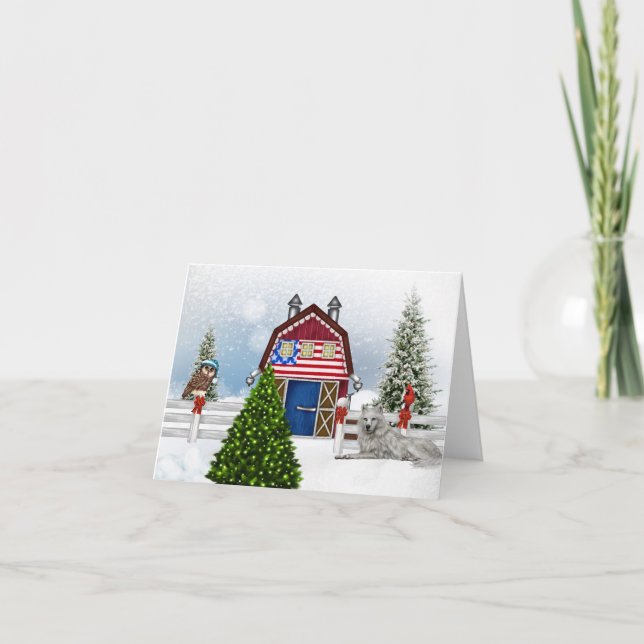 Farm Christmas Card (Front)