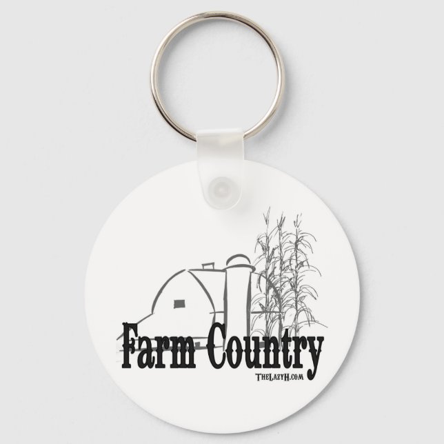 Farm Country Keychain (Front)