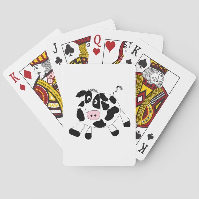 Farm Cow Playing Cards (Back)