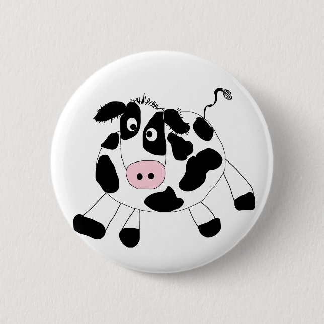 Farm Cow Tshirts and Gifts 2 Inch Round Button (Front)