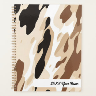 Farm Cowhide print Planner