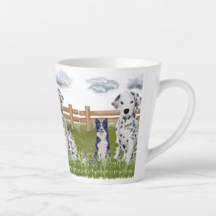 Farm Dog Duo Mug – Rustic Animal Art