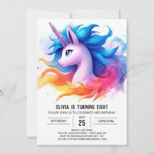 Farm Editable Horse Birthday Invitation