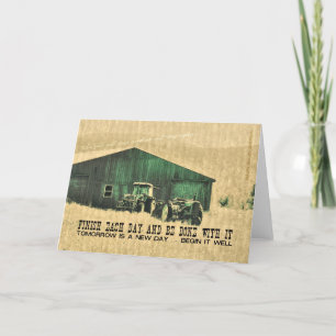 FARM EQUIPMENT Greeting Card