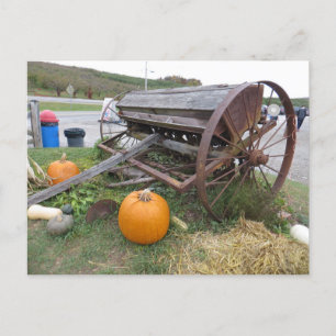 Farm Equipment Postcard