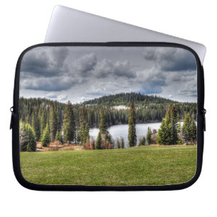 Farm Field, Meadow, Pasture, Paddock Laptop Sleeve