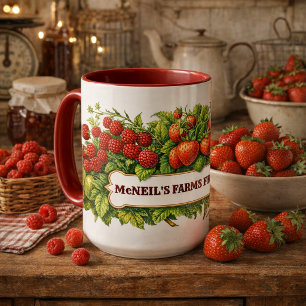 Farm Fresh Berries Template Mug