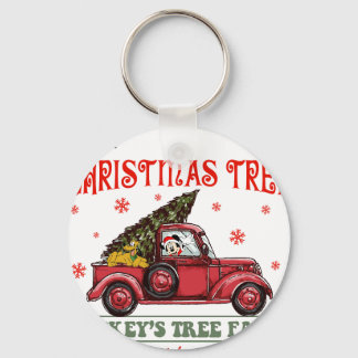farm fresh christmas tree2 keychain
