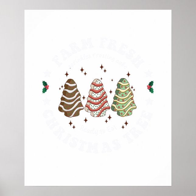 farm fresh christmas tree poster (Front)