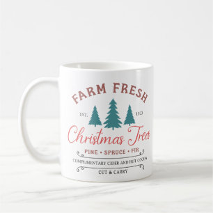 Farm Fresh Christmas Trees Coffee Mug