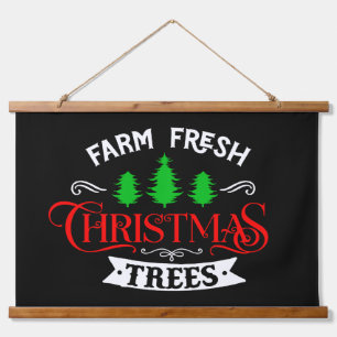Farm Fresh Christmas Trees Design-54390 Hanging Tapestry
