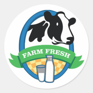 Farm Fresh Classic Round Sticker