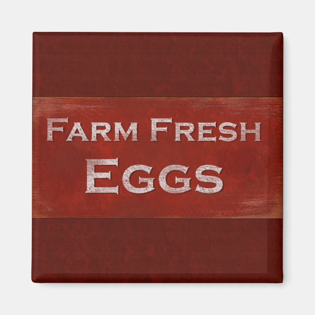 Farm Fresh Eggs Magnet (Front)