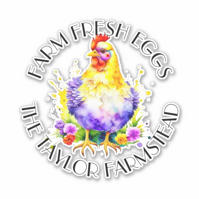 Farm Fresh Eggs | Personalized (Front)