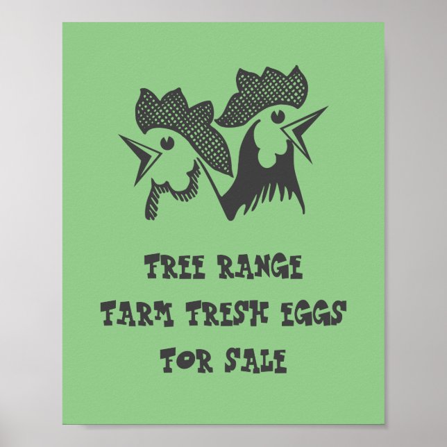 Farm Fresh Eggs Poster (Front)