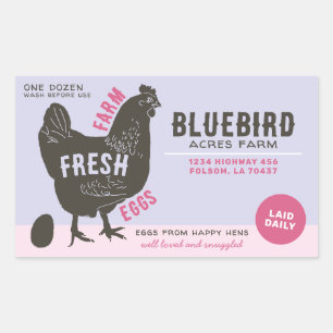 Farm Fresh Eggs Sticker
