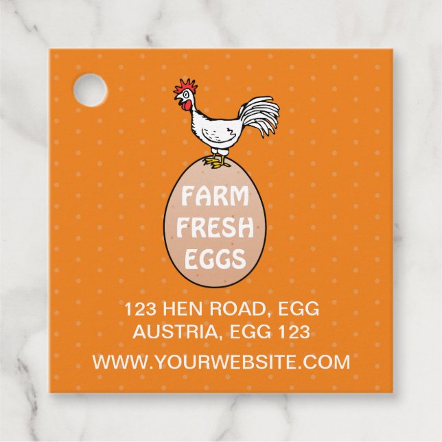 Farm Fresh Favour Tags (Front)