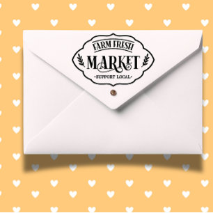 Farm Fresh Market  Self-inking Stamp