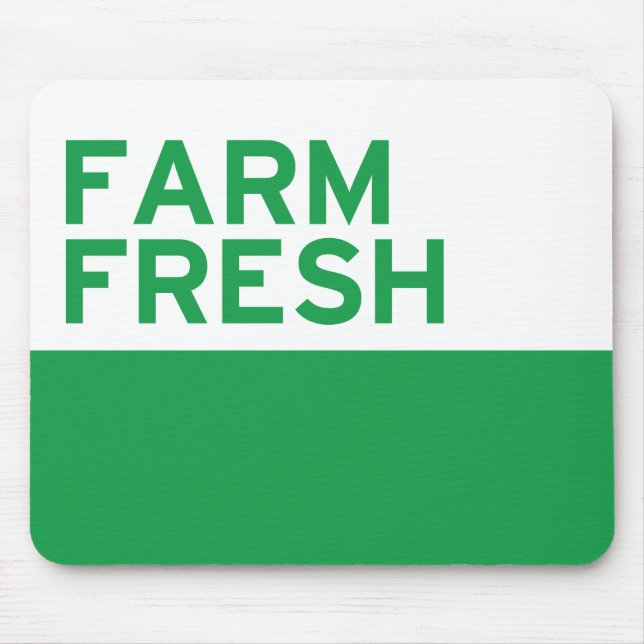 Farm Fresh Mouse Pad (Front)