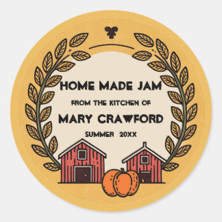 Farm Fresh Personalized Canning Jarring Labels
