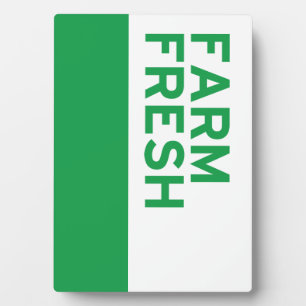 Farm Fresh Plaque
