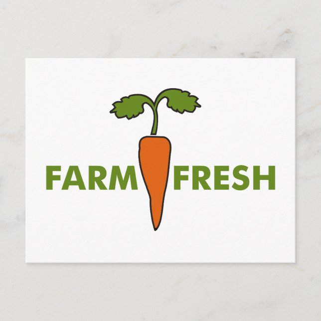 Farm Fresh Postcard (Front)