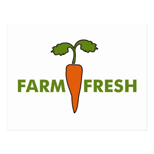 Farm Fresh Postcard