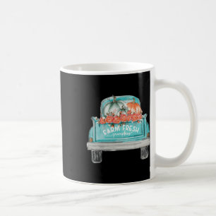 Farm Fresh Pumpkin Cute Truck Happy Autumn Fall Th Coffee Mug