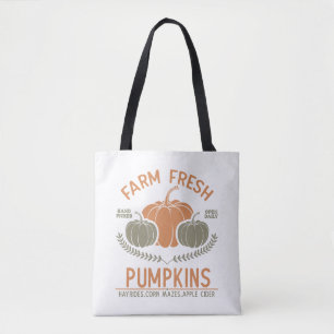 Farm Fresh Pumpkins   Hand Picked Tote Bag