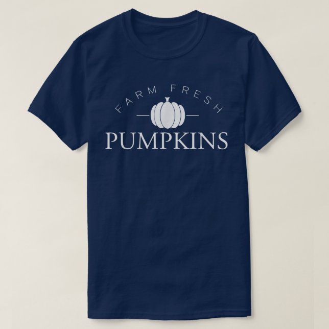 Farm Fresh Pumpkins  T-Shirt (Design Front)