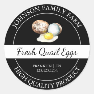 Farm Fresh Quail Egg Black Label