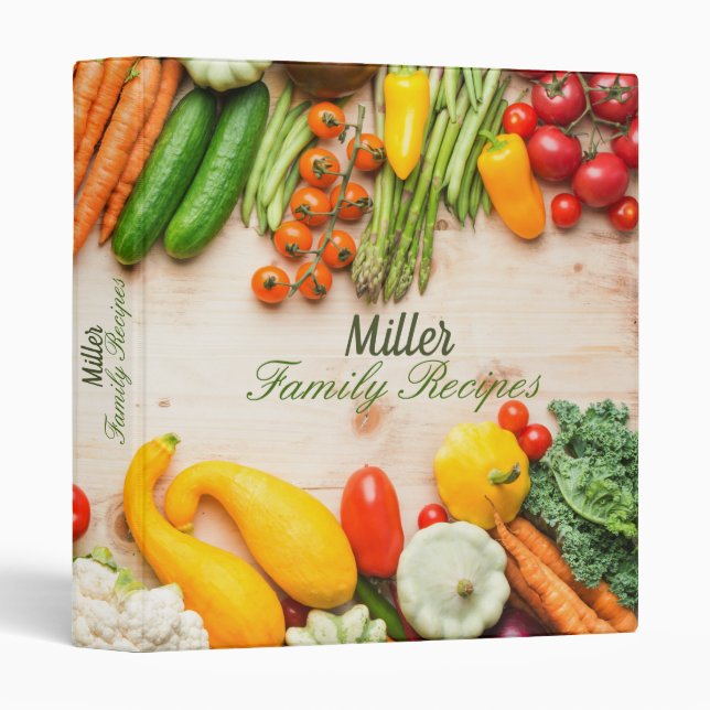 Farm Fresh Recipe Binder (Front/Spine)
