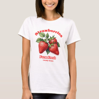 Farm Fresh Strawberries Organic Tee