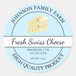 Farm Fresh Swiss Cheese Blue Label