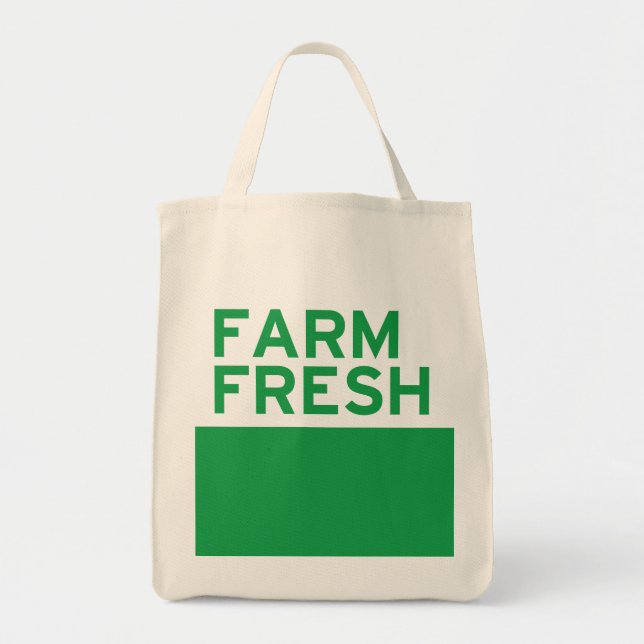 Farm Fresh Tote Bag (Front)
