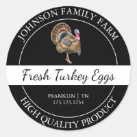 Farm Fresh Turkey Egg Black Label