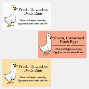 Farm Fresh Unwashed Duck Eggs Carton