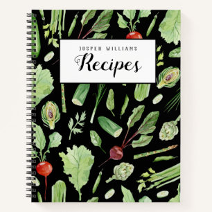 Farm Fresh Veggies Recipe Book - Dark