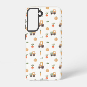 Farm Garden Watercolor Fun Pattern Samsung Galaxy Case