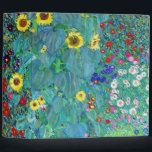 Farm Garden with Sunflowers, Gustav Klimt Binder<br><div class="desc">Gustav Klimt (July 14, 1862 – February 6, 1918) was an Austrian symbolist painter and one of the most prominent members of the Vienna Secession movement. Klimt is noted for his paintings, murals, sketches, and other objets d'art. In addition to his figurative works, which include allegories and portraits, he painted...</div>