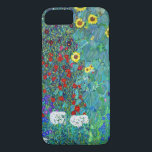 Farm Garden with Sunflowers, Gustav Klimt Case-Mate iPhone Case<br><div class="desc">Gustav Klimt (July 14, 1862 – February 6, 1918) was an Austrian symbolist painter and one of the most prominent members of the Vienna Secession movement. Klimt is noted for his paintings, murals, sketches, and other objets d'art. In addition to his figurative works, which include allegories and portraits, he painted...</div>