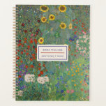 Farm Garden with Sunflowers Gustav Klimt Planner<br><div class="desc">Gustav Klimt's Farm Garden with Sunflowers (1907) famous painting. Edit your name and tagline :)</div>